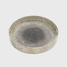 Load image into Gallery viewer, Large ombre capiz tray, grey