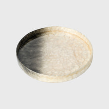 Load image into Gallery viewer, Small capiz tray, cream dip dye