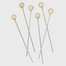 Load image into Gallery viewer, Shell swizzle sticks