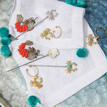 Load image into Gallery viewer, Crab cocktail picks, rainbow