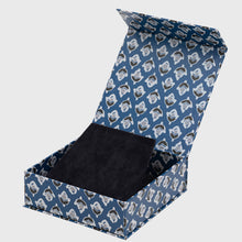 Load image into Gallery viewer, Starburst earrings, lapis lazuli