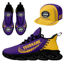 Load image into Gallery viewer, Custom MaxSoul Shoes and Hat Combo Personalized JH-bd0b00ea-bb