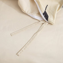 Load image into Gallery viewer, DaDa Bedding Yellow Fleur Golden Orange Botanical Ivory Duvet Cover &amp; Fitted Flat Bed Sheets Set w/ Pillow Cases Window Valances (18112)