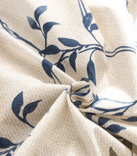 Load image into Gallery viewer, Tache Poplin Cotton Elegant Leaf Vine Cream Beige Duvet Cover (JHW-842)