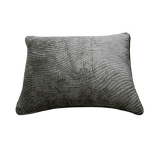 Load image into Gallery viewer, Tache Velvet Dreams Dark Taupe Plush Waves Pillow Sham (JHW-852BR)