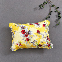 Load image into Gallery viewer, DaDa Bedding Radiant Sunshine Yellow Hummingbirds Floral Scalloped Bedspread Set (JHW-925)