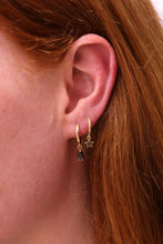Load image into Gallery viewer, Midnight Star Hoop - Mix and Match Earring