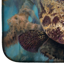 Load image into Gallery viewer, Golden Goliath Grouper Dish Drying Mat – Absorbent, Artistic Kitchen Essentials JMA2003DDM
