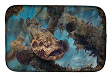Load image into Gallery viewer, Golden Goliath Grouper Dish Drying Mat – Absorbent, Artistic Kitchen Essentials JMA2003DDM