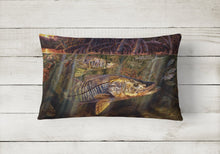 Load image into Gallery viewer, Grove Garden Snook Canvas Fabric Decorative Pillow JMA2004PW1216