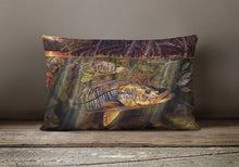 Load image into Gallery viewer, Grove Garden Snook Canvas Fabric Decorative Pillow JMA2004PW1216