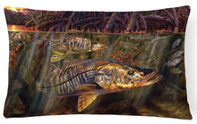 Load image into Gallery viewer, Grove Garden Snook Canvas Fabric Decorative Pillow JMA2004PW1216