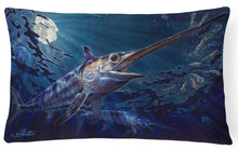 Load image into Gallery viewer, Prince Of Darkness Swordfish Canvas Fabric Decorative Pillow JMA2006PW1216