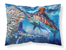 Load image into Gallery viewer, White Night White Marlin  Standard Pillowcase – Artistic Decorative Front, White Back JMA2008PILLOWCASE