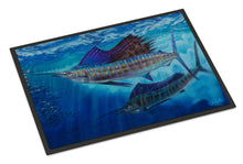 Load image into Gallery viewer, Wide Open Sailfish Doormat - 24x36 Decorative Floor Mat – Indoor/Outdoor Rug with Artistic Flair JMA2011JMAT