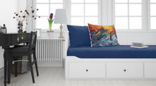 Load image into Gallery viewer, Reflective Chaos Blue Marlin  Standard Pillowcase – Artistic Decorative Front, White Back JMA2012PILLOWCASE
