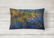 Load image into Gallery viewer, Seaweed Salad Mahi Canvas Fabric Decorative Pillow JMA2013PW1216