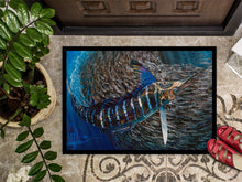 Load image into Gallery viewer, Striped Gem Striped Marlin Doormat - 18x27 Decorative Floor Mat – Indoor/Outdoor Rug with Artistic Flair JMA2014MAT