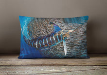 Load image into Gallery viewer, Striped Gem Striped Marlin Canvas Fabric Decorative Pillow JMA2014PW1216