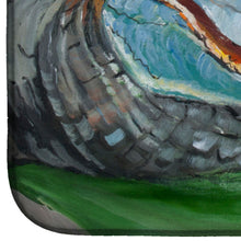 Load image into Gallery viewer, Blue Alligator Dish Drying Mat – Absorbent, Artistic Kitchen Essentials JMK1003DDM
