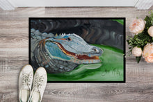 Load image into Gallery viewer, Blue Alligator Doormat - 24x36 Decorative Floor Mat – Indoor/Outdoor Rug with Artistic Flair JMK1003JMAT