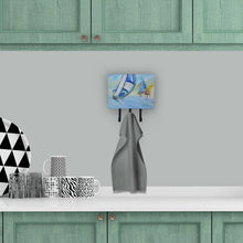 Load image into Gallery viewer, Sailboats and Middle Bay Lighthouse Leash or Key Holder JMK1005TH68