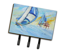 Load image into Gallery viewer, Sailboats and Middle Bay Lighthouse Leash or Key Holder JMK1005TH68