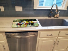 Load image into Gallery viewer, Polo at the Point Dish Drying Mat – Absorbent, Artistic Kitchen Essentials JMK1007DDM