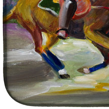 Load image into Gallery viewer, Polo at the Point Dish Drying Mat – Absorbent, Artistic Kitchen Essentials JMK1008DDM