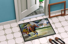 Load image into Gallery viewer, Polo at the Point Doormat - 24x36 Decorative Floor Mat – Indoor/Outdoor Rug with Artistic Flair JMK1008JMAT
