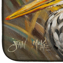 Load image into Gallery viewer, Blue Heron Dish Drying Mat – Absorbent, Artistic Kitchen Essentials JMK1012DDM