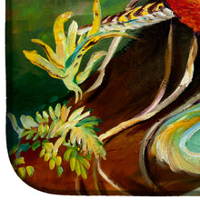 Load image into Gallery viewer, Mandarin Pheasant Dish Drying Mat – Absorbent, Artistic Kitchen Essentials JMK1014DDM