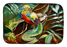 Load image into Gallery viewer, Mandarin Pheasant Dish Drying Mat – Absorbent, Artistic Kitchen Essentials JMK1014DDM