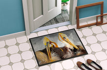 Load image into Gallery viewer, Pelicans Preening Doormat - 24x36 Decorative Floor Mat – Indoor/Outdoor Rug with Artistic Flair JMK1025JMAT