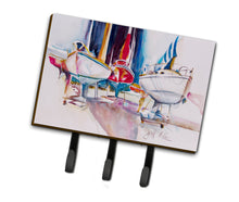 Load image into Gallery viewer, Sailboats in Dry Dock Leash or Key Holder JMK1039TH68