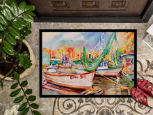 Load image into Gallery viewer, Sailboat Cindy Sue Doormat - 24x36 Decorative Floor Mat – Indoor/Outdoor Rug with Artistic Flair JMK1041JMAT