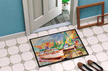 Load image into Gallery viewer, Sailboat Cindy Sue Doormat - 24x36 Decorative Floor Mat – Indoor/Outdoor Rug with Artistic Flair JMK1041JMAT