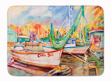 Load image into Gallery viewer, Sailboat Cindy Sue Machine Washable Memory Foam Mat JMK1041RUG