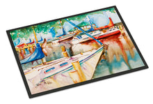 Load image into Gallery viewer, Sailboats at the Gazebo Doormat - 24x36 Decorative Floor Mat – Indoor/Outdoor Rug with Artistic Flair JMK1043JMAT