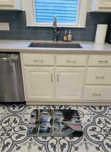 Load image into Gallery viewer, Deep Sea Fishing Boats Machine Washable Memory Foam Mat JMK1048RUG