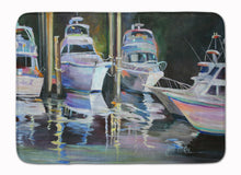 Load image into Gallery viewer, Deep Sea Fishing Boats Machine Washable Memory Foam Mat JMK1048RUG