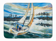 Load image into Gallery viewer, Sailboats on Lake Martin Machine Washable Memory Foam Mat JMK1055RUG