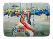 Load image into Gallery viewer, LaSalle Sailboats Machine Washable Memory Foam Mat JMK1056RUG