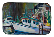 Load image into Gallery viewer, Joe Patti Shrimp Boat Dish Drying Mat – Absorbent, Artistic Kitchen Essentials JMK1058DDM