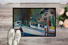 Load image into Gallery viewer, Joe Patti Shrimp Boat Doormat - 24x36 Decorative Floor Mat – Indoor/Outdoor Rug with Artistic Flair JMK1058JMAT
