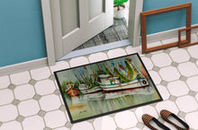 Load image into Gallery viewer, Ocean Springs Shrimper Doormat - 24x36 Decorative Floor Mat – Indoor/Outdoor Rug with Artistic Flair JMK1067JMAT