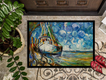 Load image into Gallery viewer, Shrimp Boat  101 Doormat - 24x36 Decorative Floor Mat – Indoor/Outdoor Rug with Artistic Flair JMK1080JMAT
