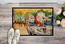 Load image into Gallery viewer, Sunset Bay Sailboat Doormat - 24x36 Decorative Floor Mat – Indoor/Outdoor Rug with Artistic Flair JMK1082JMAT