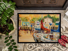 Load image into Gallery viewer, Sunset Bay Sailboat Doormat - 24x36 Decorative Floor Mat – Indoor/Outdoor Rug with Artistic Flair JMK1082JMAT