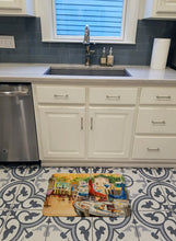 Load image into Gallery viewer, Sunset Bay Sailboat Machine Washable Memory Foam Mat JMK1082RUG